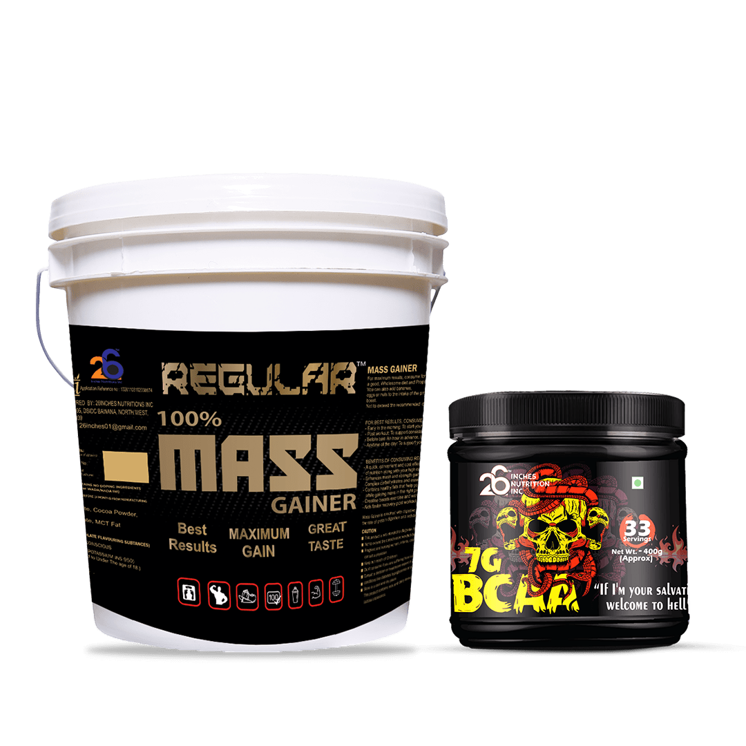 regular-100-mass-gainer-3kg-7g-bcaa-400g-26-inches-nutrition