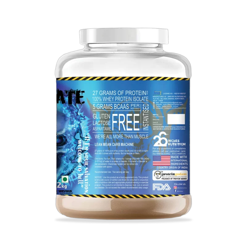 Checkmate Whey Protein Isolate (2Kg) - Image 3